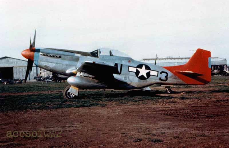 Tuskegee P-51 in color