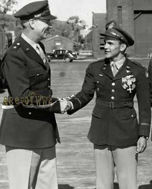 Big. Gen. Ned Schramm & Captain Peck