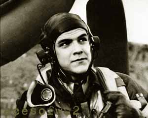 Jim Peck in flying gear