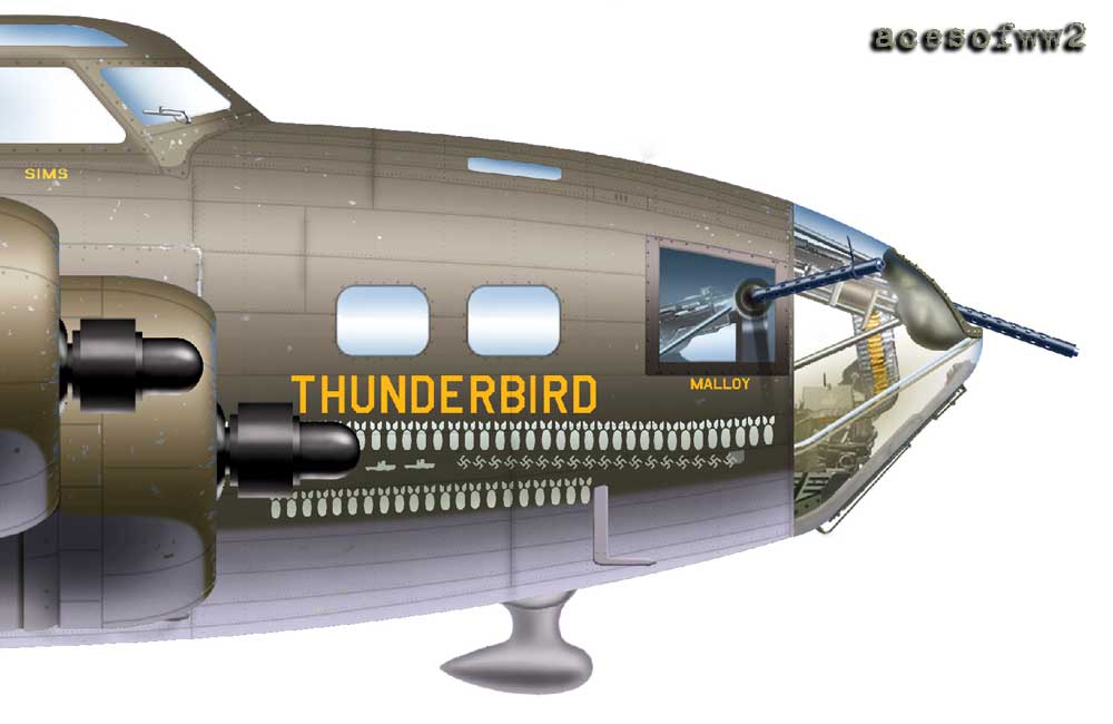 Thunderbird close-up