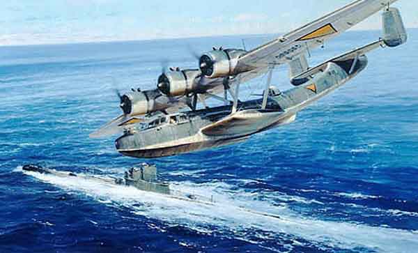 "Chance Encounter" by Robert Taylor. Dornier 24 Flying Boat