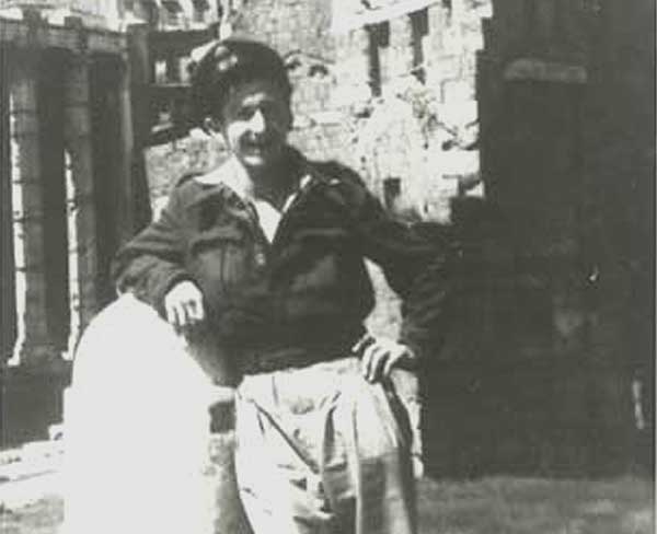 Jack Doyle in Rome.  June 12, 1944
