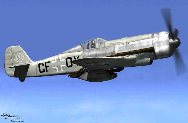 Focke-Wulf Fw190C-V18   by JJ Boucher