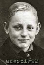 Erich Hartmann as a boy