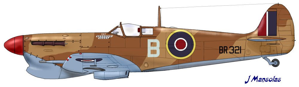 Plagis' Desert Spitfire VCJAB321
