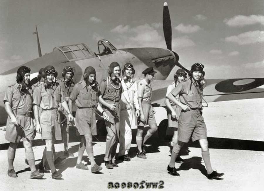 33 Squadron at Fuka, Egypt